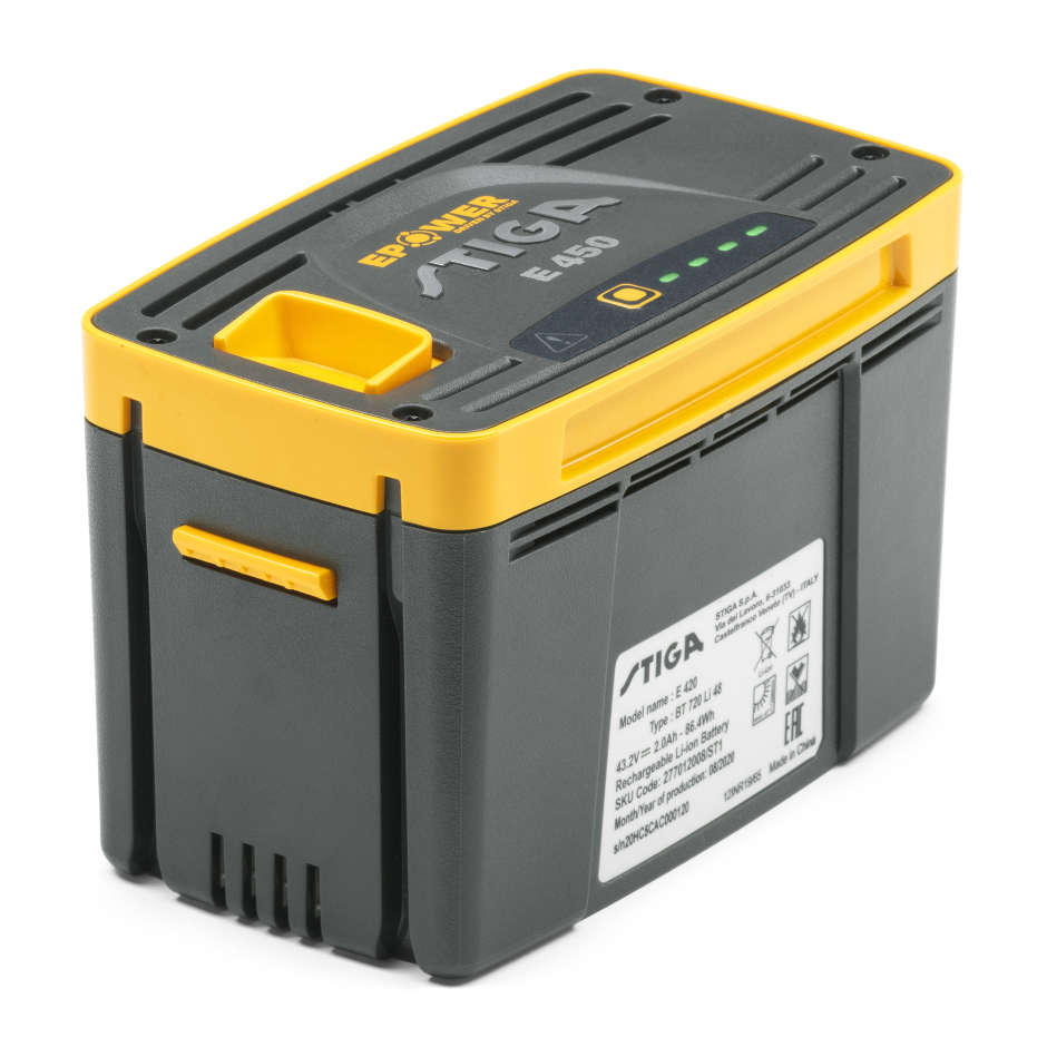 STIGA E 450 Akku 48 V 5 Ah für alle Geräte der Series 500, 700 und 900