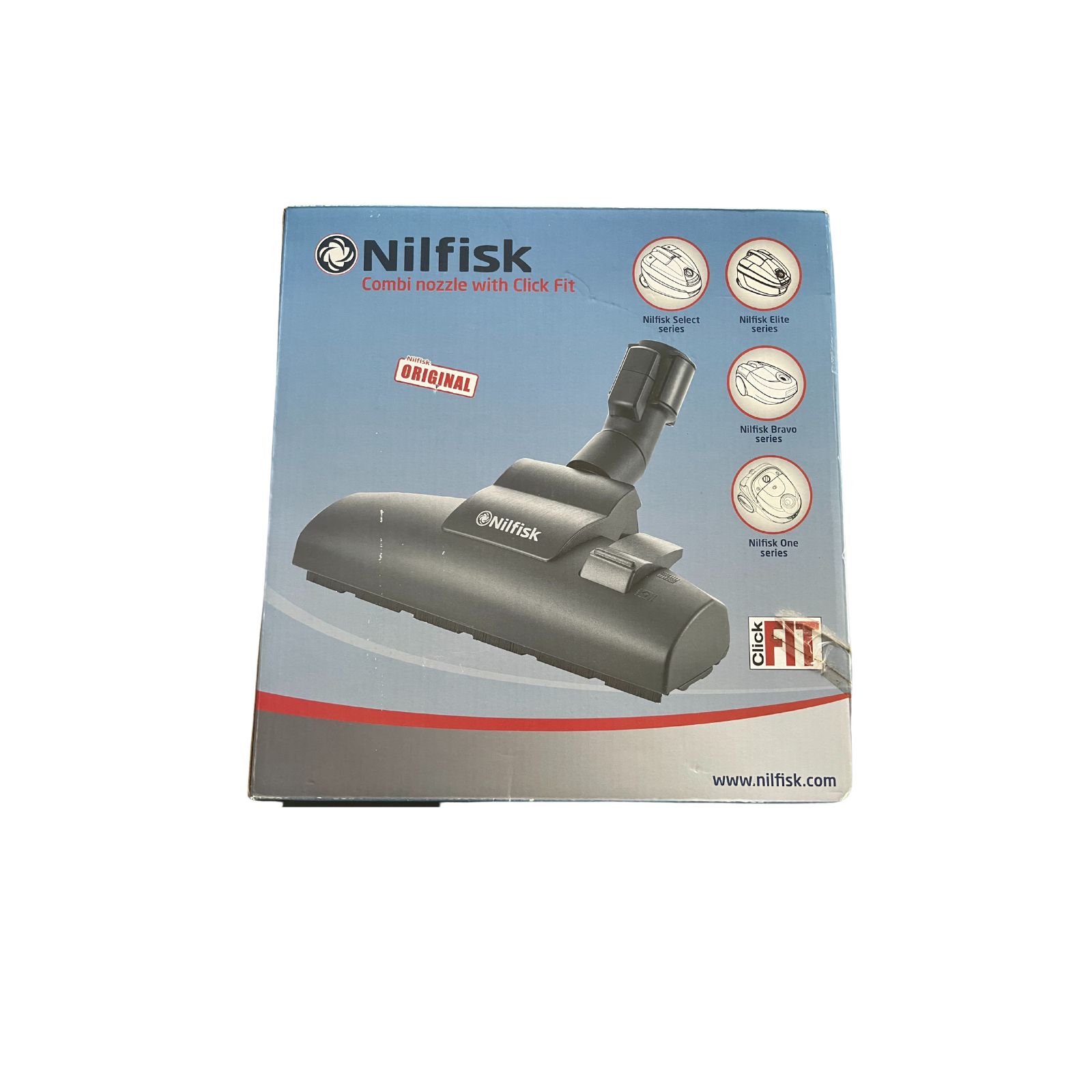 Nilfisk Kombidüse Click&Fit für Bravo, Elite, One, Select & Extreme